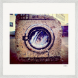 Wash It Framed print 50x50 cm / 20x20″ White frame 17