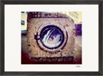 Wash It Framed print A3 (29.7 x 42 cm) Black frame 56