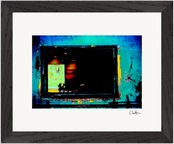 Web of Colors Framed print 20x25 cm / 8x10″ Black frame 42