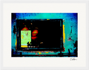 Web of Colors Framed print 27x35 cm / 11x14″ White frame 10