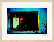 Web of Colors Framed print 27x35 cm / 11x14″ Wood frame 28