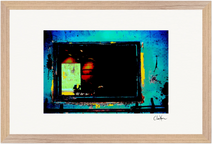 Web of Colors Framed print 28x43 cm / XL (11x17″) Wood frame 28