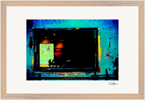 Web of Colors Framed print 30x40 cm / 12x16″ Wood frame 30