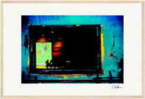 Web of Colors Framed print 40x50 cm / 16x20″ Wood frame 33