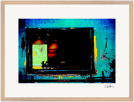 Web of Colors Framed print 40x50 cm / 16x20″ Wood frame 32