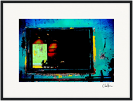 Web of Colors Framed print 40x60 cm / 16x24″ Black frame 70