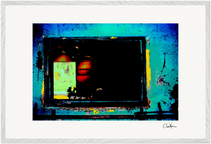 Web of Colors Framed print 50x70 cm / 20x28″ White frame 18