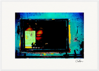 Web of Colors Framed print 60x80 cm / 24x32″ White frame 21