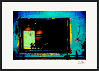 Web of Colors Framed print 60x90 cm / 24x36″ Black frame 76