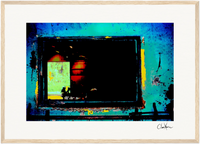Web of Colors Framed print 60x90 cm / 24x36″ Wood frame 40