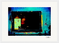 Web of Colors Framed print 70x100 cm / 28x40″ White frame 23