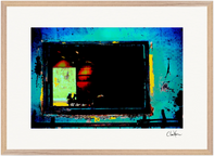 Web of Colors Framed print A2 (42 x 59.4 cm) Wood frame 33