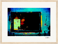 Web of Colors Framed print A3 (29.7 x 42 cm) Wood frame 30