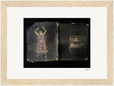Never too Late Framed print 13x18 cm / 5x7″ Wood frame