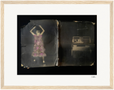 Never too Late Framed print 27x35 cm / 11x14″ Wood frame