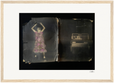 Never too Late Framed print A3 (29.7 x 42 cm) Wood frame