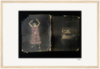 Never too Late Framed print 30x45 cm / 12x18″ Wood frame