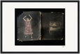 Never too Late Framed print 30x45 cm / 12x18″ Black frame