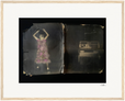 Never too Late Framed print 40x50 cm / 16x20″ Wood frame