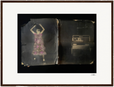 Never too Late Framed print 45x60 cm / 18x24″ Dark wood frame