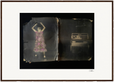 Never too Late Framed print A1 (59.4 x 84.1 cm) Dark wood frame