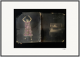 Never too Late Framed print A1 (59.4 x 84.1 cm) Black frame