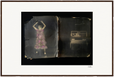 Never too Late Framed print 60x90 cm / 24x36″ Dark wood frame