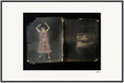 Never too Late Framed print 60x90 cm / 24x36″ Black frame