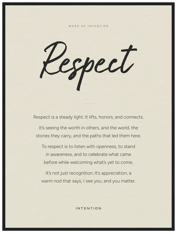 Respect