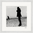 The Space We Share Framed print 30x30 cm / 12x12″ White frame