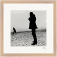 The Space We Share Framed print 30x30 cm / 12x12″ Wood frame