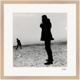 The Space We Share Framed print 40x40 cm / 16x16″ Wood frame