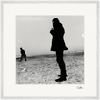 The Space We Share Framed print 70x70 cm / 28x28″ White frame