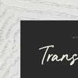 Transcendence Word of Intention Framed print 13x18 cm / 5x7″ White frame Carbon paper corner detail
