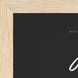 Joy Word of Intention Framed print 13x18 cm / 5x7″ Wood frame Carbon paper corner detail
