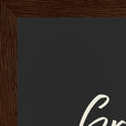 Gratitude Word of Intention Framed print 21x29.7 cm / 8x12" Dark wood frame Carbon paper corner detail