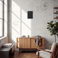 Patience Word of Intention Framed print 21x29.7 cm / 8x12" White frame Carbon paper in interior