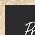 Presence Word of Intention Framed print 21x29.7 cm / 8x12" Wood frame Carbon paper corner detail