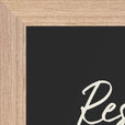 Resilience Word of Intention Framed print 21x29.7 cm / 8x12" Wood frame Carbon paper corner detail