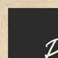 Respect Word of Intention Framed print 21x29.7 cm / 8x12" Wood frame Carbon paper corner detail