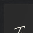 Transcendence Word of Intention Framed print A3 (29.7 x 42  cm) Black frame Carbon paper corner detail