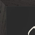 Sharing Word of Intention Framed print A3 (29.7 x 42  cm) Black frame Carbon paper corner detail