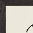 Sharing Word of Intention Framed print A3 (29.7 x 42  cm) Black frame Linen paper corner detail