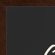 Glorious Word of Intention Framed print A3 (29.7 x 42  cm) Dark wood frame Carbon paper corner detail