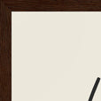Hopeful Word of Intention Framed print A3 (29.7 x 42  cm) Dark wood frame Linen paper corner detail
