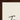 Transcendence Word of Intention Framed print A3 (29.7 x 42  cm) Dark wood frame Linen paper corner detail