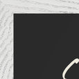 Sharing Word of Intention Framed print A3 (29.7 x 42  cm) White frame Carbon paper corner detail