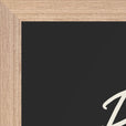 Respect Word of Intention Framed print A3 (29.7 x 42  cm) Wood frame Carbon paper corner detail
