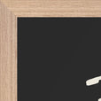 Faith Word of Intention Framed print A3 (29.7 x 42  cm) Wood frame Carbon paper corner detail