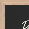 Presence Word of Intention Framed print A3 (29.7 x 42  cm) Wood frame Carbon paper corner detail
